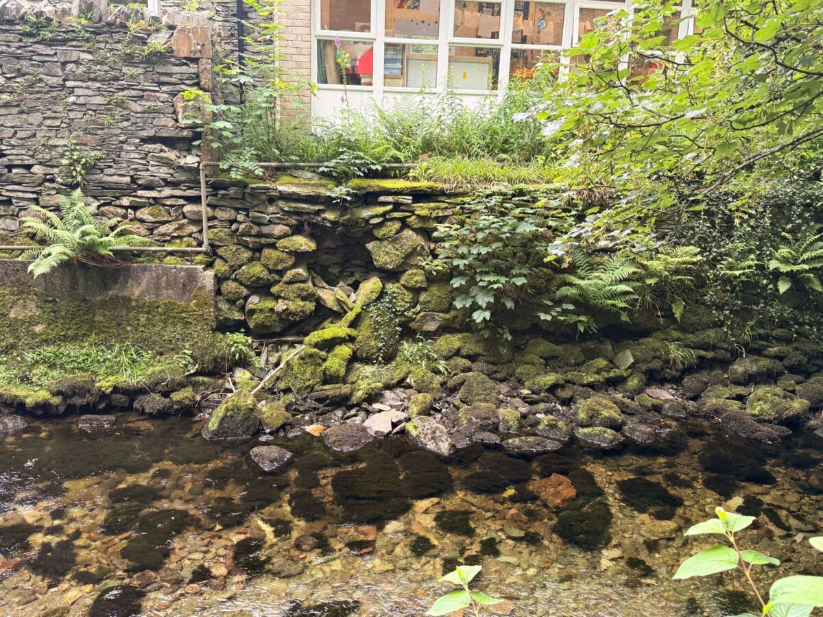 Retaining Wall Rebuilding Project at Grasmere CE Primary School